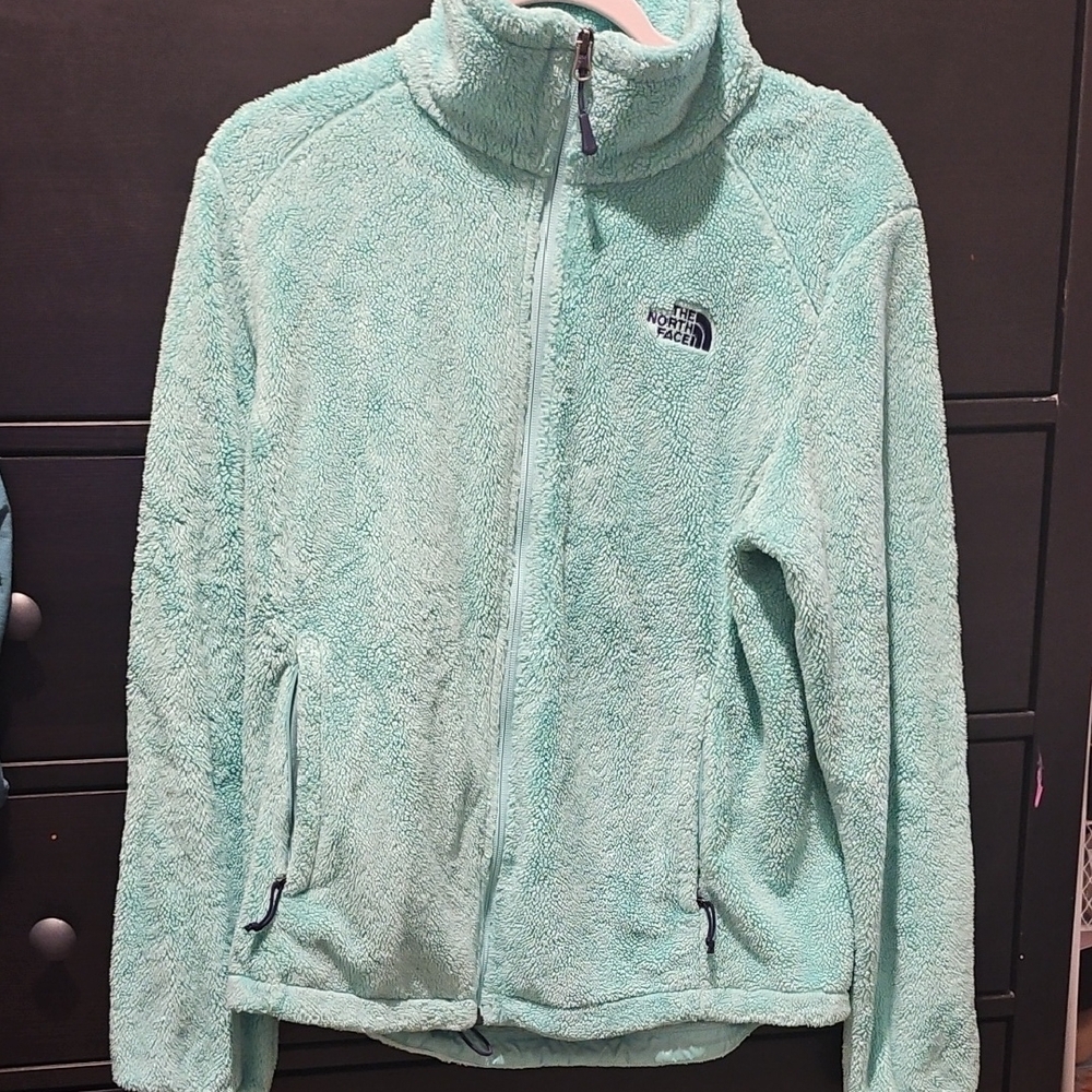 The North Face Light Green Fleece Jacket